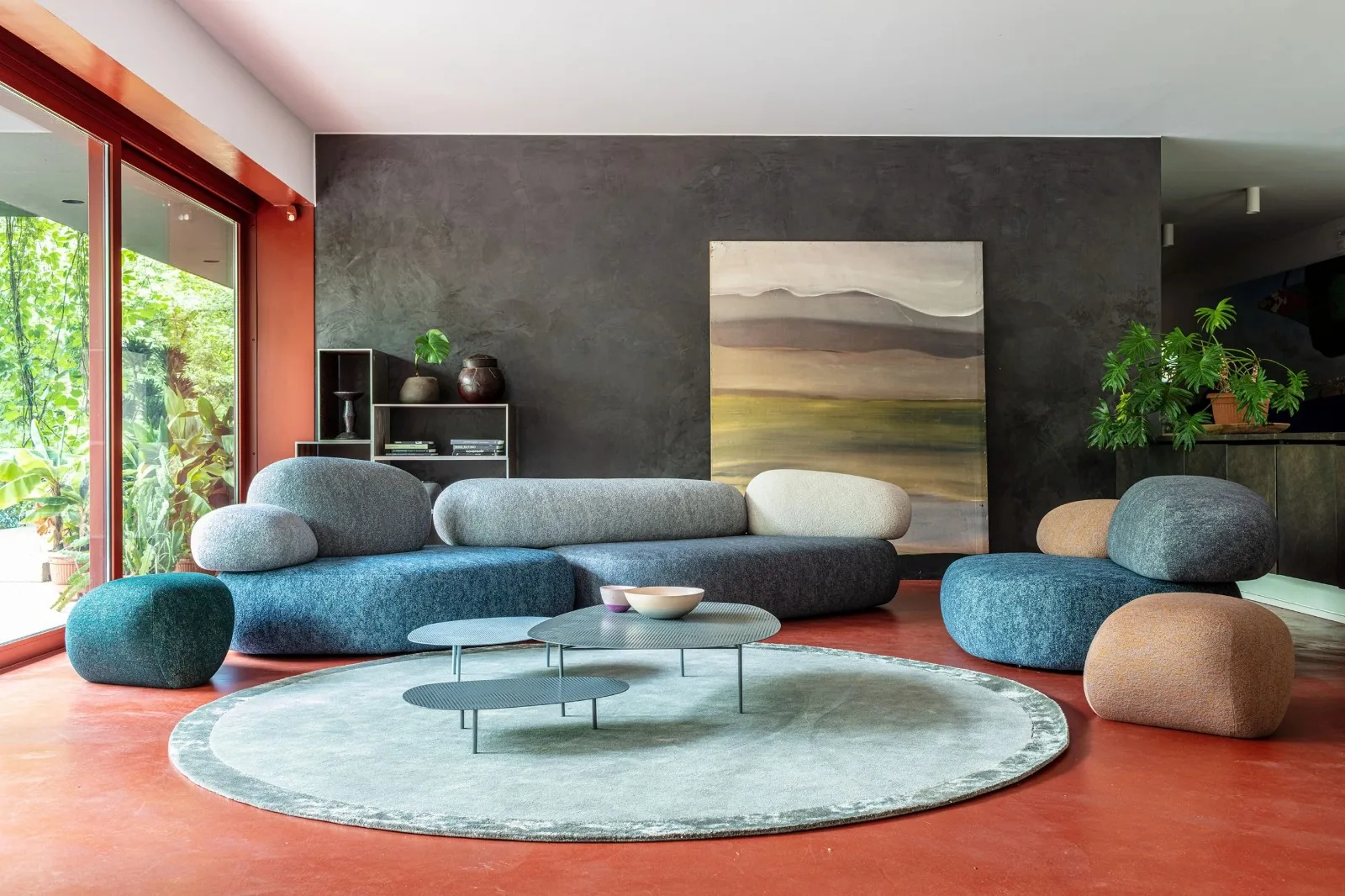 Moroso armchair at Elementi Bengaluru